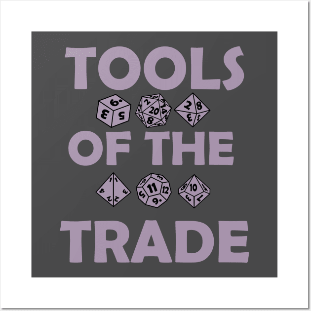 Tools of the Trade - purple Wall Art by yasminrose
